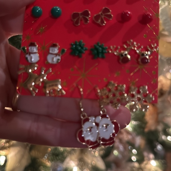 Set 12 Christmas Erring - Picture 6 of 9